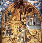 Benozzo Di Lese Di Sandro Gozzoli Famous Paintings - Scenes from the Life of St Francis (Scene 11, south wall)